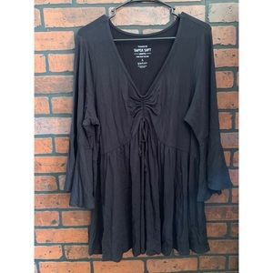 Black Torrid bell sleeve top